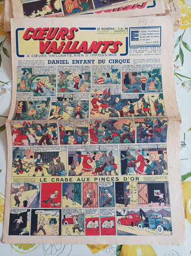 1943 coeurs vaillants 5 - 1943, n°