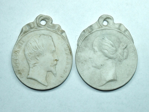 Paire médaillon biscuit - mÉdaillon,