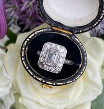 Bague fiançailles ancienne - bague,