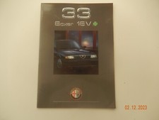 rare livret promotionnel Alfa Roméo 33 boxer 16V