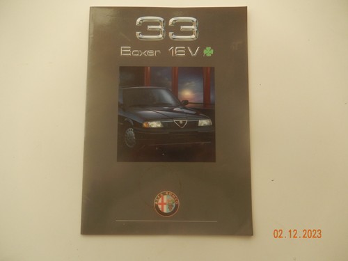 Rare livret promotionnel alfa - rare,