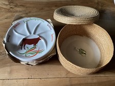 6 Assiettes À Fondue Neuves