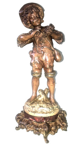Statuette régule aug moreau - statuette, aug.moreau