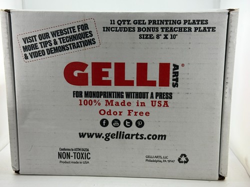 Gelli arts 8x10 - 8x10, gel