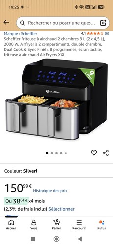 Scheffler friteuse air - scheffler,