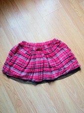 Jupe carreaux écossais rouge