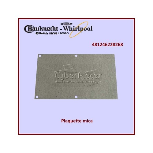 Plaque mica whirlpool - plaque,