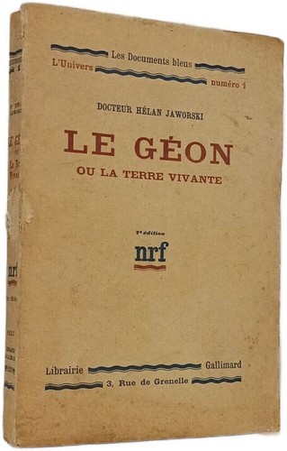 Géon terre vivante - le,