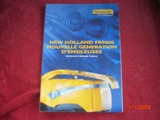 BROCHURE    PUBLICITAIRE  ENSILEUSES  AUTOMOTICES   NEW HOLLAND  FR 9000