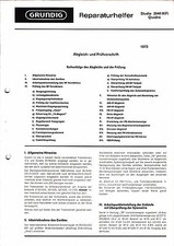 Service Manuel D'Instructions