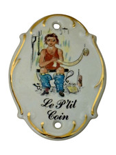 ANCIENNE PLAQUE DE PROPRETÉ