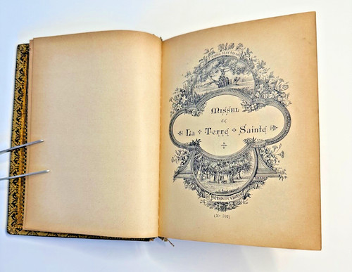 Missel terre sainte 1901 - missel, de