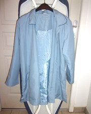 Veste doublée bleu ciel "Gabriolla" taille 42/44 (voir mesures)