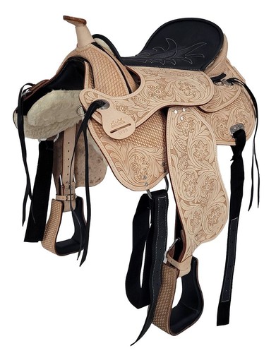 Selle western sans arçon