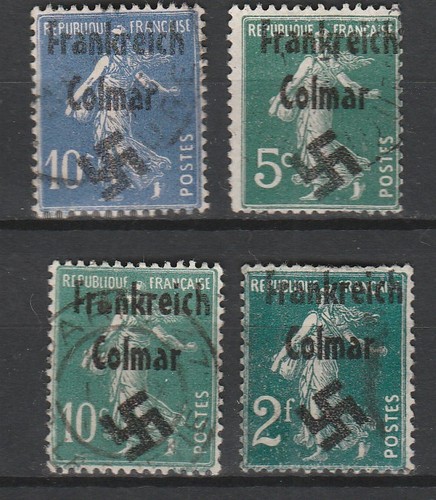 Timbres guerre deutsches - timbres, guerre-deutsches