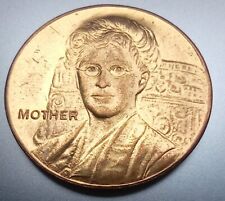 ENGLISH POET JANE TAYLOR MOTHER POEM TOKEN / MEDAL