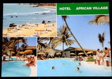 59973 Ak Hôtel African Village The Gambia Eau de Mer Enfants Gens Dans Vacances