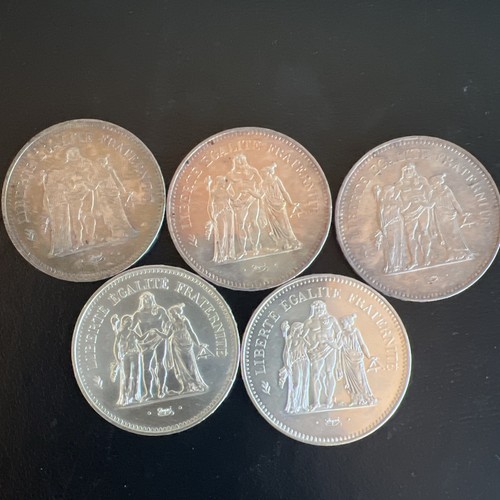 Francs hercule argent - 5, 50