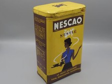 Boîte métal nescao nestlé - boîte,