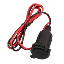 DC 12V 24V Voiture Moto Tracteur Femelle Allume-cigare Prise De Courant Prise