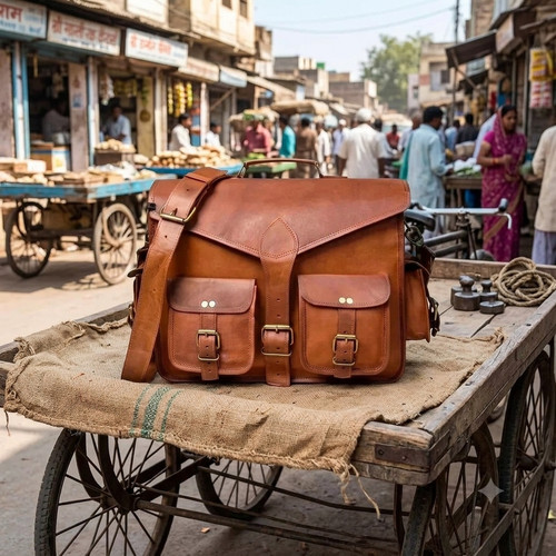 Sac besace porte documents - porte-documents, en