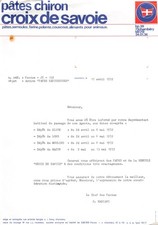 1972 PATES CHIRON CROIX DE SAVOIE