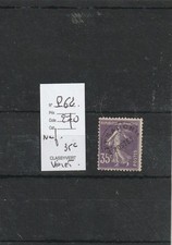 timbres france neufs** préoblitéré YT 62 (semeuse 35c violet) cote 270€