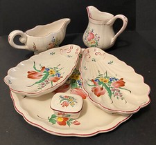 6 pièces de formes, plat