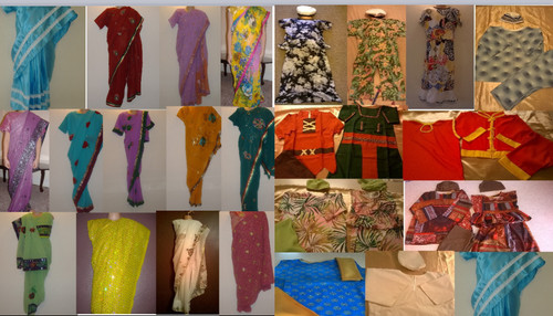 Saris bollywood enfant - bollywood, et