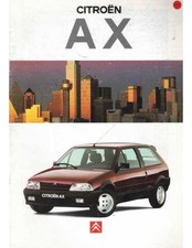 ▄▀▄ Brochure CITROEN AX et GTI (Français) 08/1994 ▄▀▄