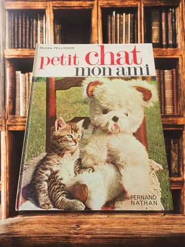 Livre ancien petit chat - livre,