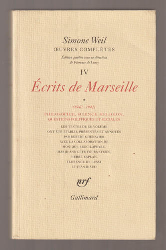 Ecrits marseille tome - de,