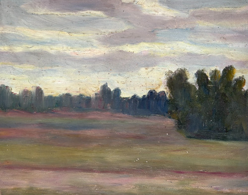Tableau ancien antonin ponchon - tableau,