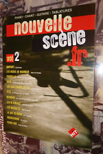 RECUEIL PIANO GUITARE & CHANT "NOUVELLE SCENE.FR" VOL. 2 HIT DIFFUSION / TB ETAT