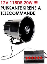 POMPIER POLICE.. SIRENE 12V 6