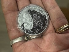 1  Oz Argent - Hati Ragnarok - Germania Mint - Black BU - 5.000 ex. - 2024