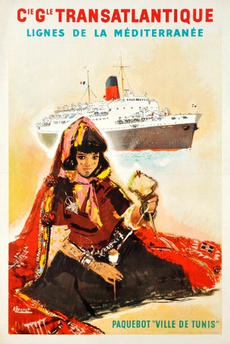 Paquebot ville tunis rf47 - de,