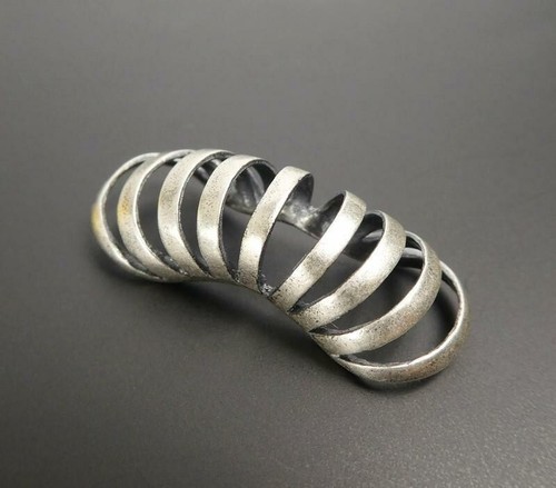 Single side sterling silver - single,