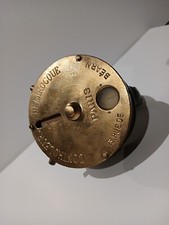 pointeuse des temps anciens, controleur Delarocque, laiton et poignée alu