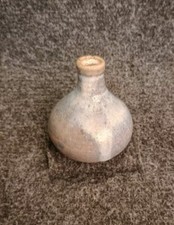 Mini Vase Grès Émaillé Migeon Poterie De La Borne 60-70
