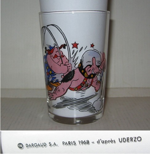 Verre asterix - verre,