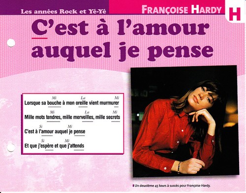Francoise hardy fiche - -,