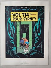 Hergé sérigraphie tintin - -,