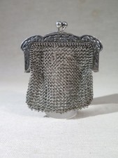 ANCIEN PORTE LOUIS EN ARGENT A