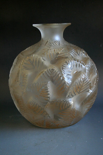 Ancien vase verre rene - verre,