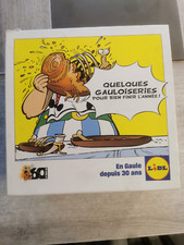 6 peluches asterix du lidl,obélix,idéfix,panoramix ,voir photos