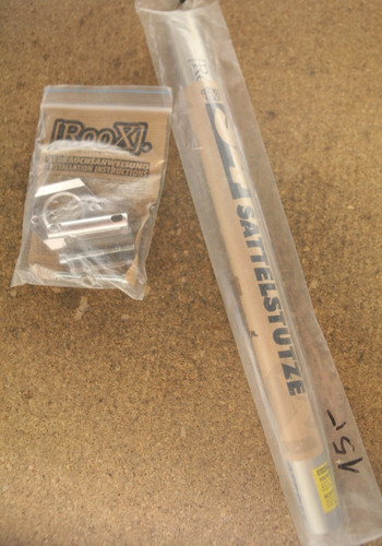 Tige selle argentée - de, rétro