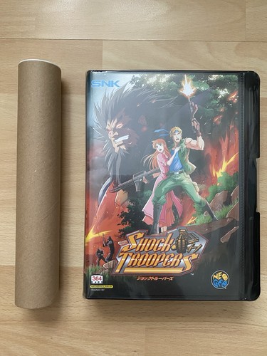 Shock troopers jap neo geo - -,