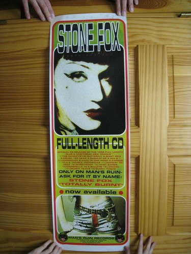 Stone fox affiche visage - stone,