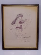 RARE DESSIN ET DEDICACE ROBA BILL